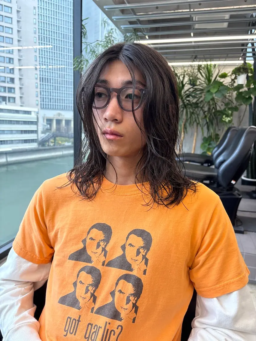 メンズ フジイ トワのヘアスタイル