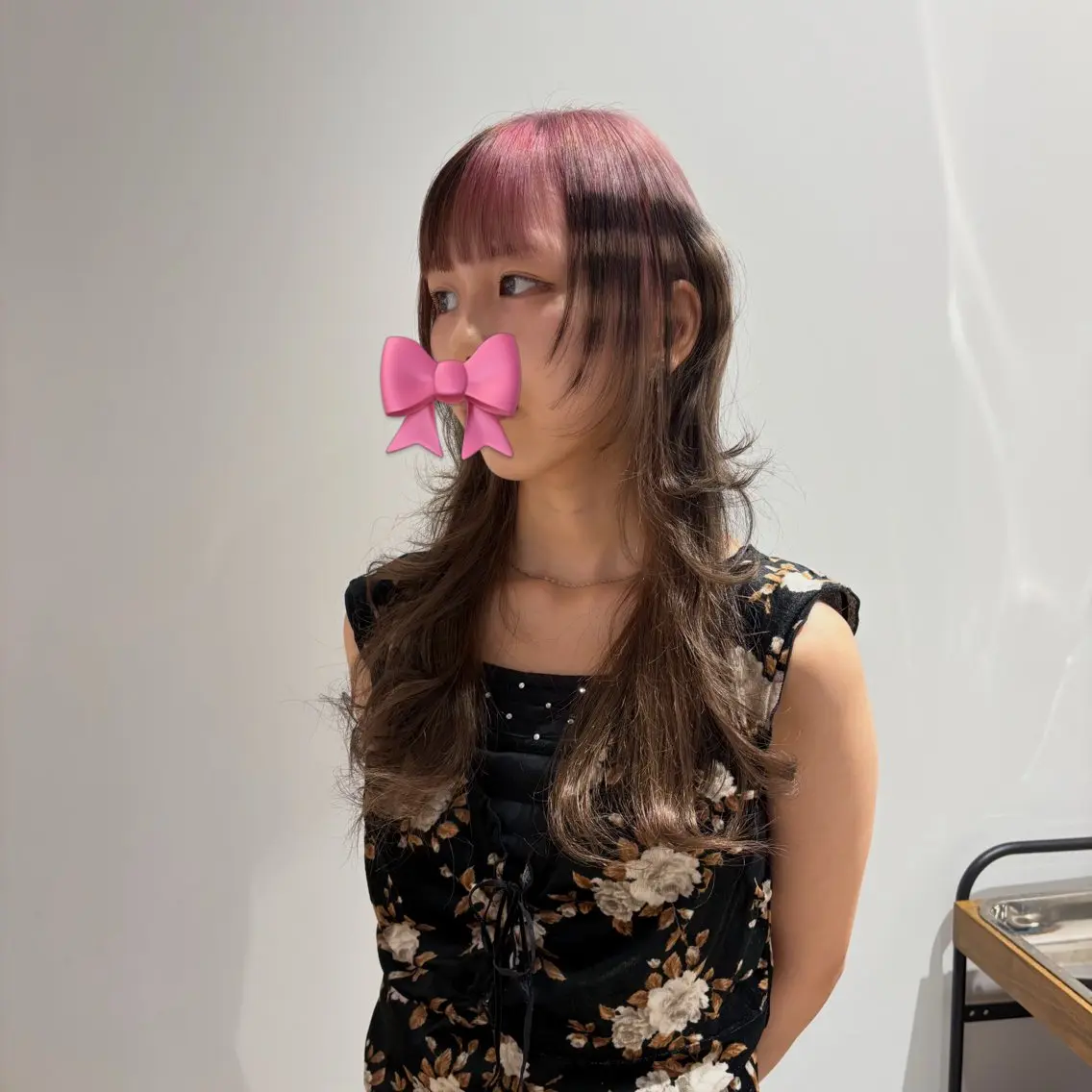 ロング カラー 黒髪 ブロンド ブラウンカラー グラデーションカラー ピンクカラー パル__レイヤー/パ ーマ/デザインカラーのヘアスタイル