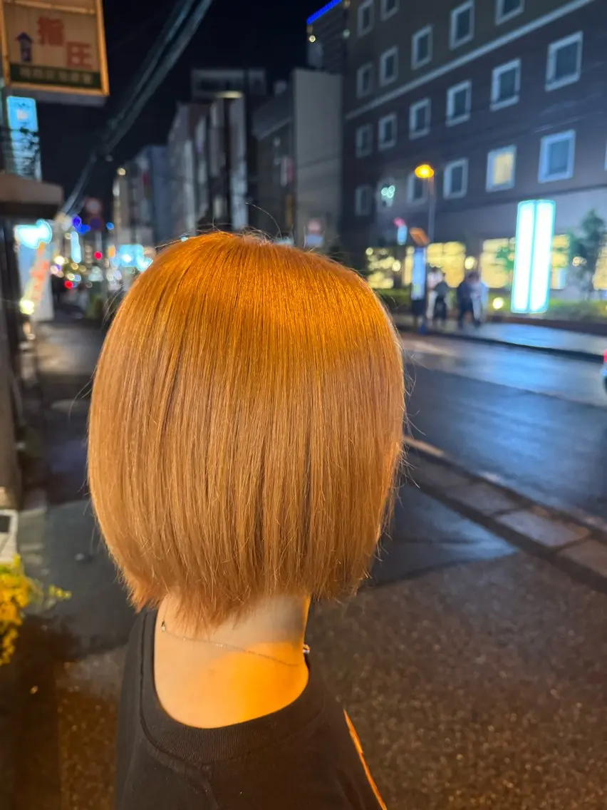 ショート ヘアカラー トリートメント クレドガーデン 柏のヘアスタイル