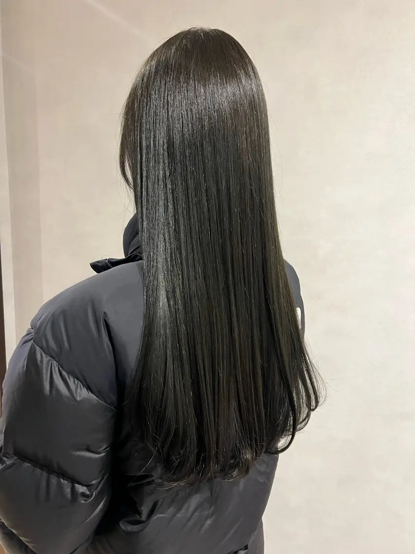 セミロング 住 なつきのヘアスタイル