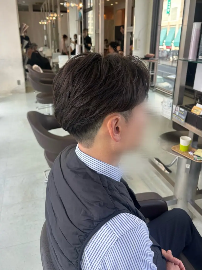 メンズ カット パーマ WiLL 梶岡日菜のヘアスタイル