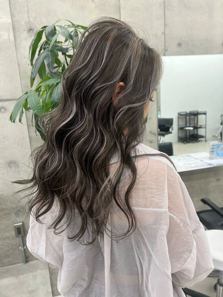 ロング ロング 縮毛矯正 トリートメント 佐藤 まいらのヘアスタイル