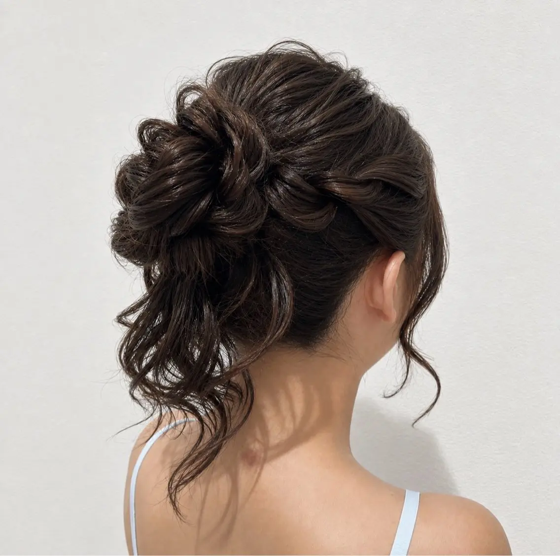 ロング ヘアアレンジ お団子ヘア 浴衣 ヘアセット ヘアセット・アレンジ 🌷Kasumi🌷のヘアスタイル