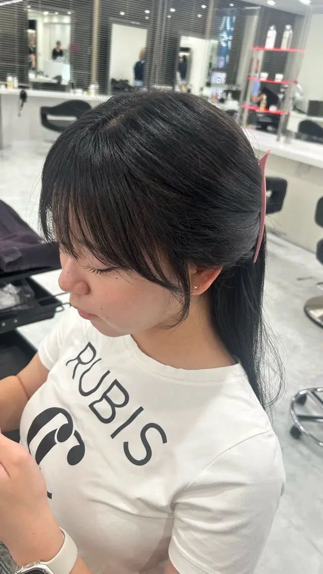 ロング カラー パーマ ヘアアレンジ メンズ キッズ カット ベージュブラウン 🎀Himari🎀のヘアスタイル