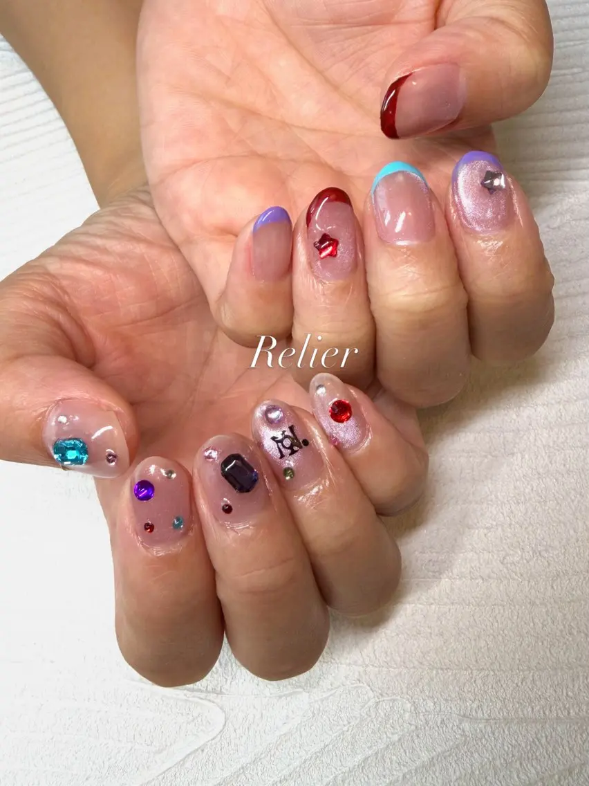 ネイル ハンドネイル Relier ルリエ ayakaのネイルデザイン