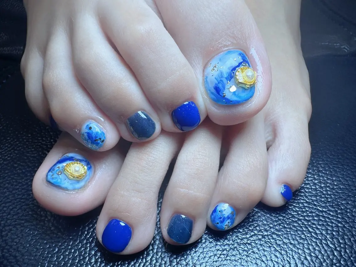 ネイル フットネイル Moci Nail Salonのネイルデザイン
