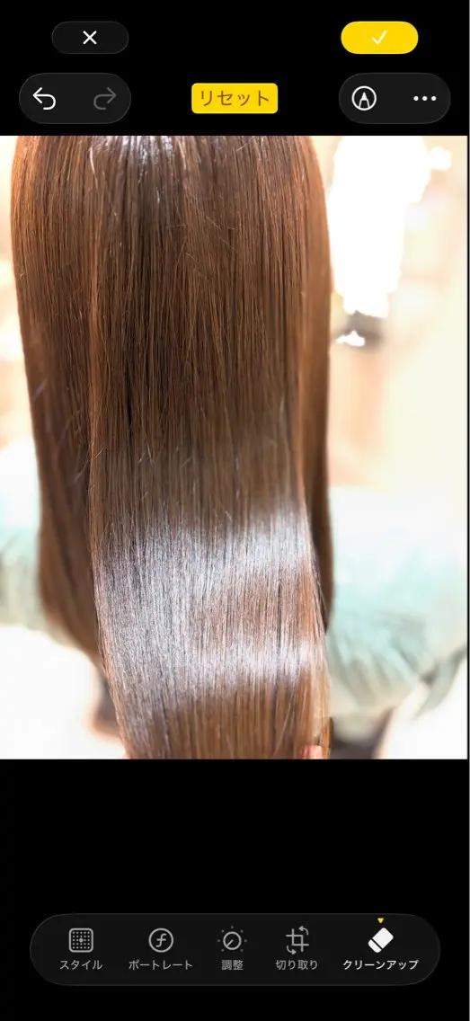 ロング カラー 菅原 渚のヘアスタイル