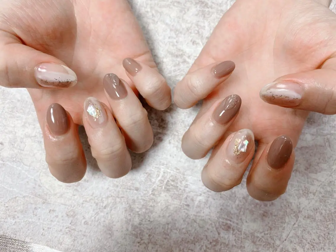 ネイル ハンドネイル mogunail &blowのネイルデザイン