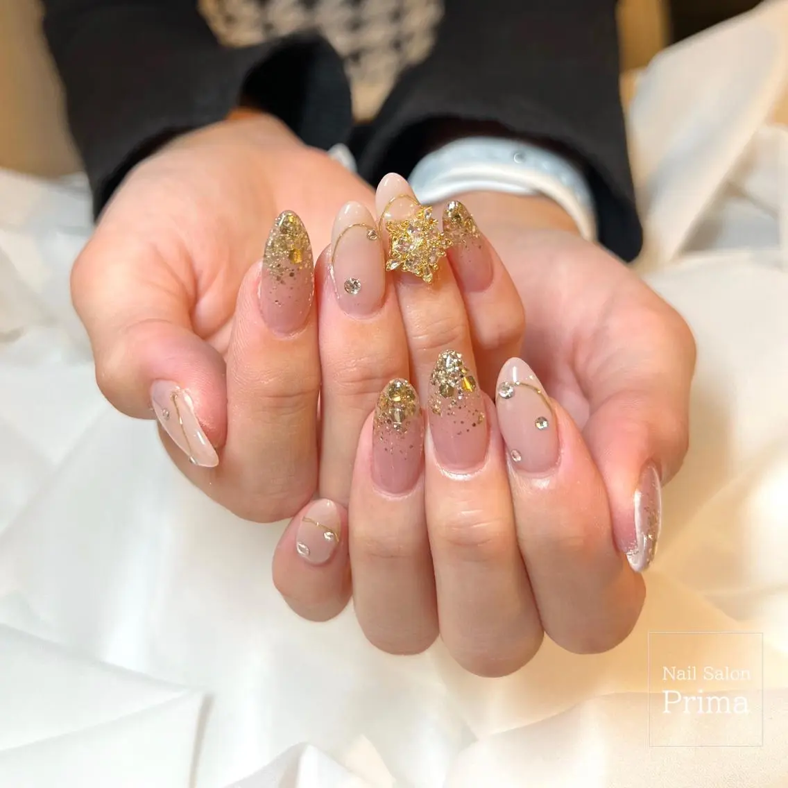 セミロング ネイル SalonPrima 西院Nail&Eyeのネイルデザイン