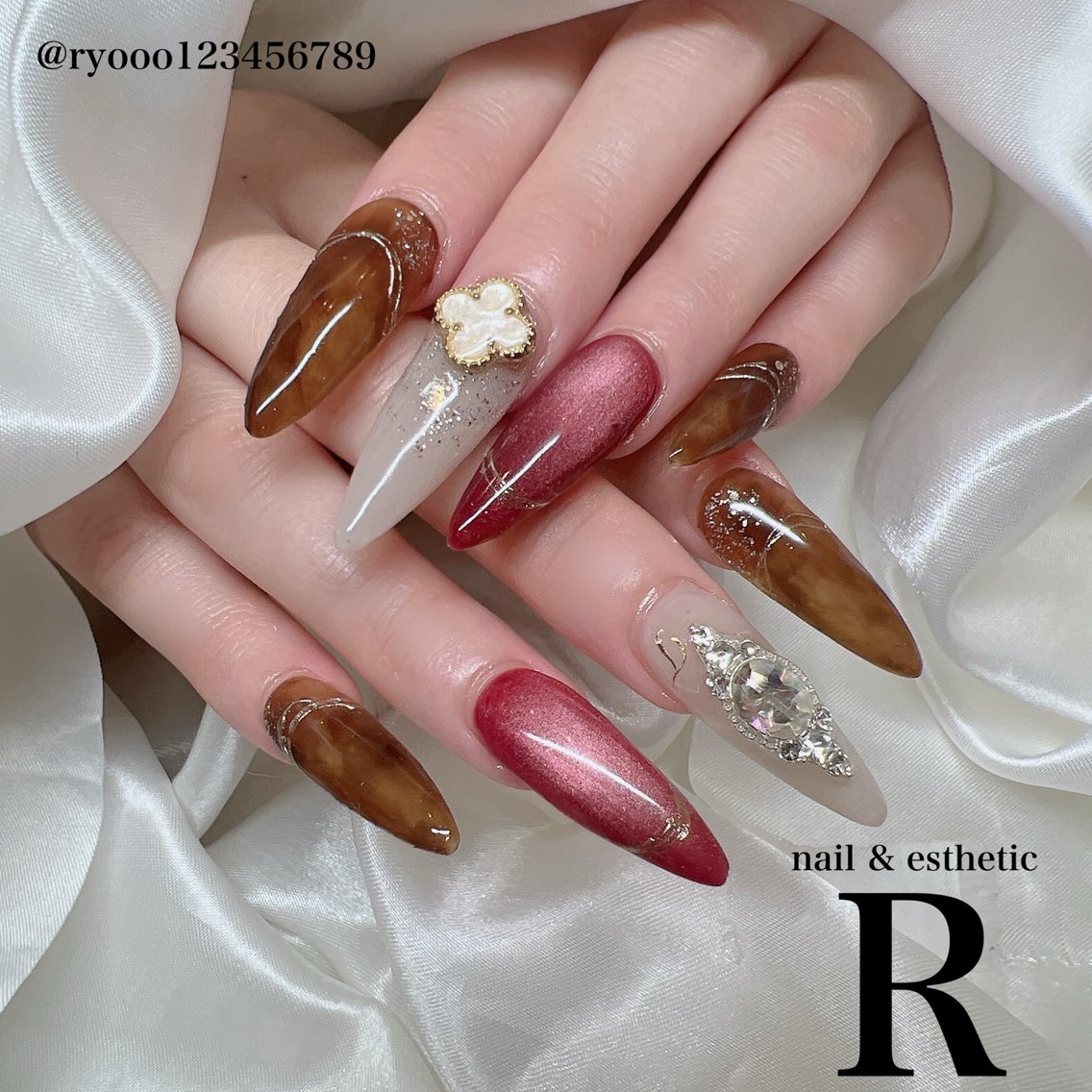 長さだしアート＆パーツやり放題90分ネイル💅（オフ込み）土日祝の写真