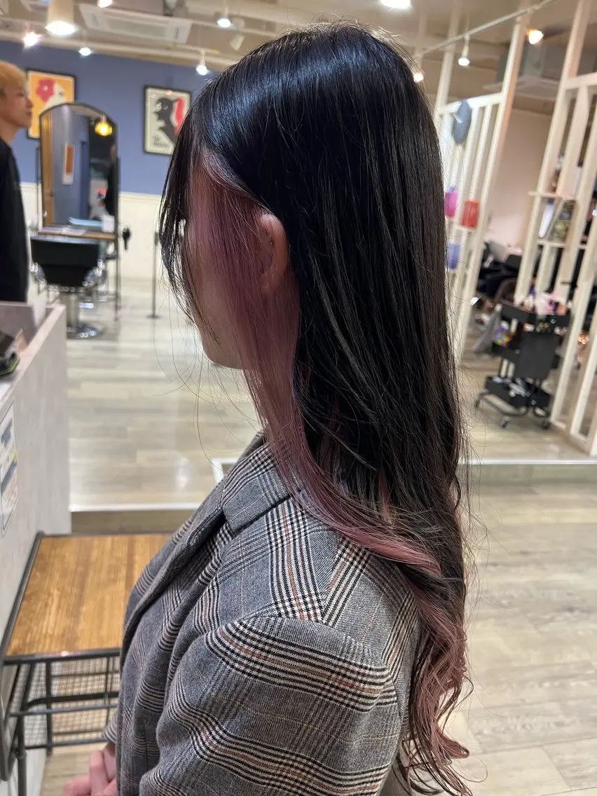 ロング ヘアカラー トリートメント yuuna. 🪽のヘアスタイル