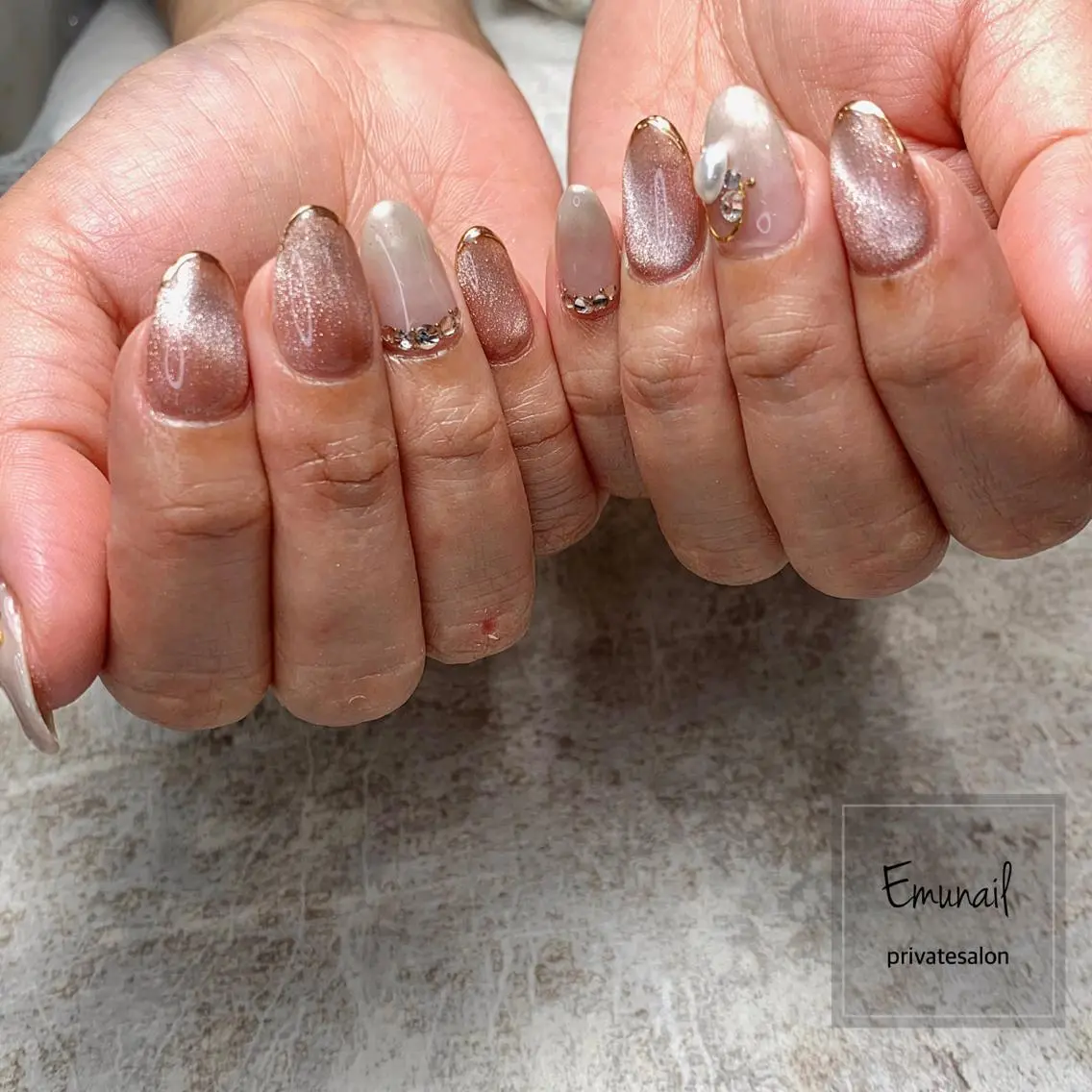 ネイル ハンドネイル Emu Nailのネイルデザイン