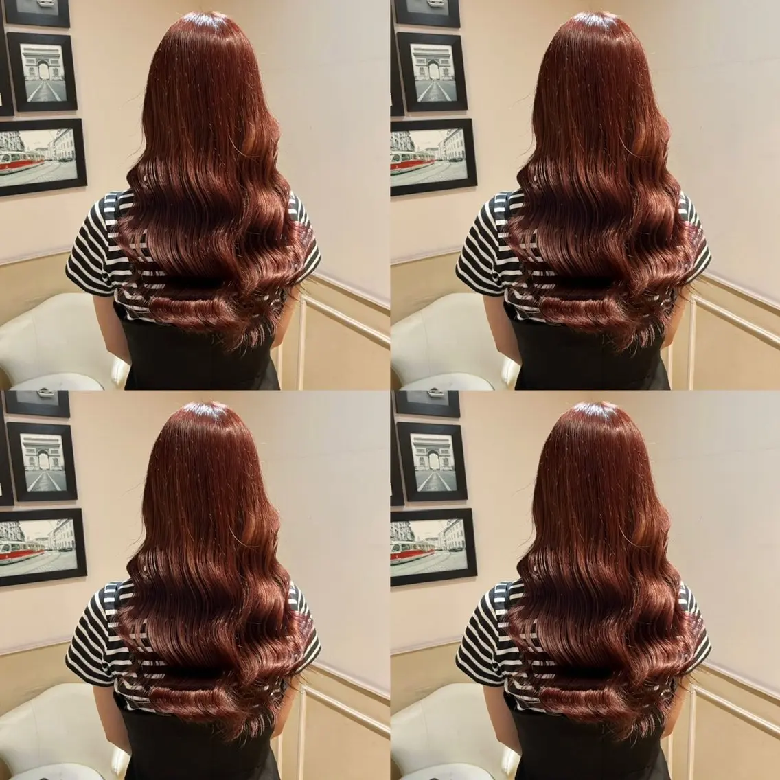 ロング ヘアカラー トリートメント 髪質改善/艶カラー ✝️SAKURAのヘアスタイル