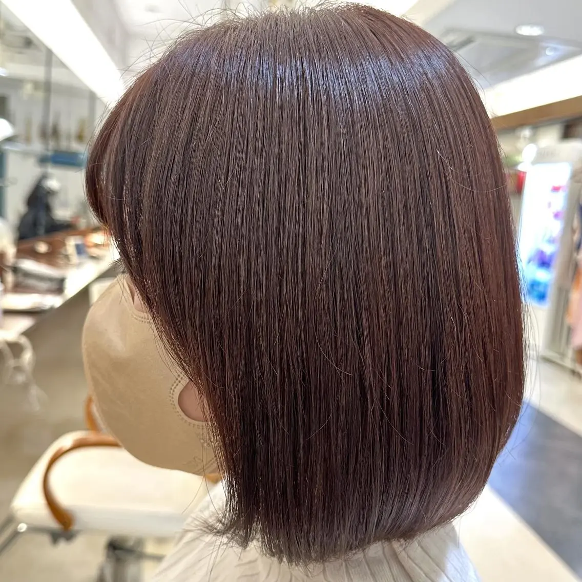 カラー ショート ベージュカラー ピンクカラー ピンクベージュ VanCouncil 札幌本店のヘアスタイル