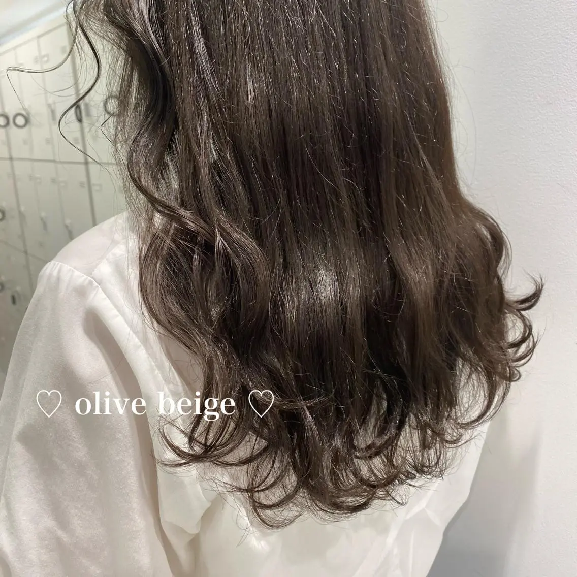 ロング カラー パーマ ヘアアレンジ メンズ ネイル マツエク・マツパ オリーブカラー 🐩推し活🐩 FUTABA🍒のヘアスタイル