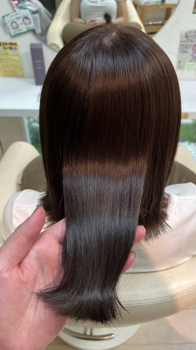 カラー ラベンダーカラー ヘアカラー emu🤍𐙚 Miyuのヘアスタイル