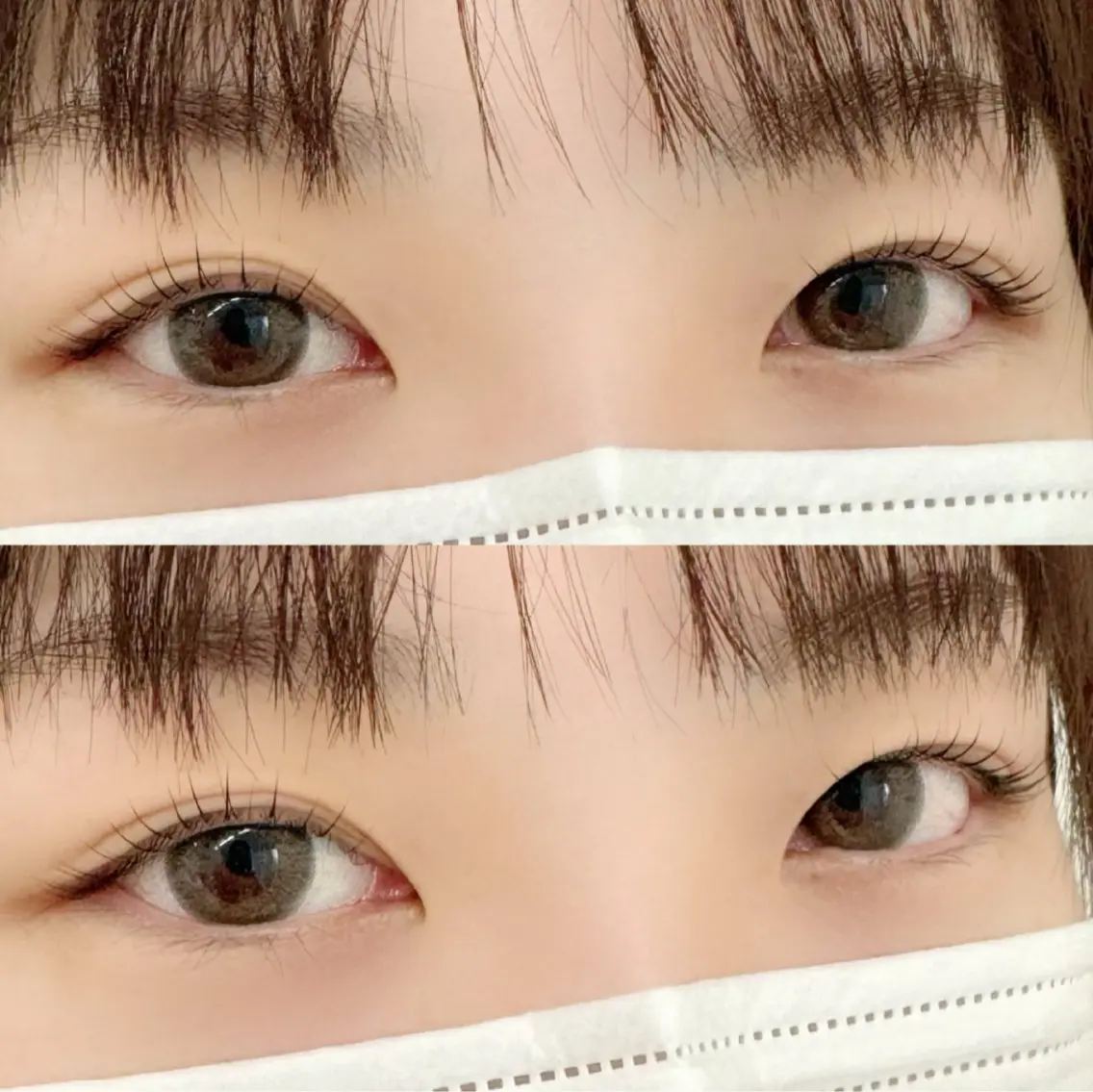マツエク・マツパ 束感まつ毛 フラットラッシュ 韓国風マツエク ナチュラル まつげパーマ CLUTCH江坂 こんどうのマツエク・マツパデザイン
