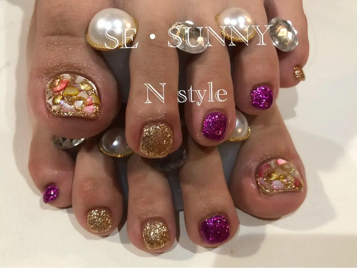 ネイル マツエク・マツパ SE SUNNY N-styleのネイルデザイン