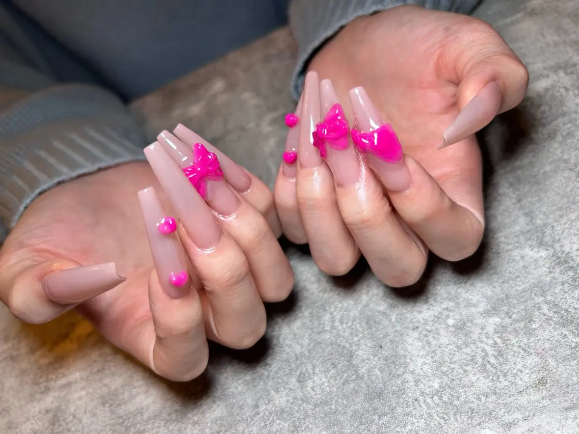 ネイル ロングネイル スカルプネイル TRUE LA NAIL.のネイルデザイン