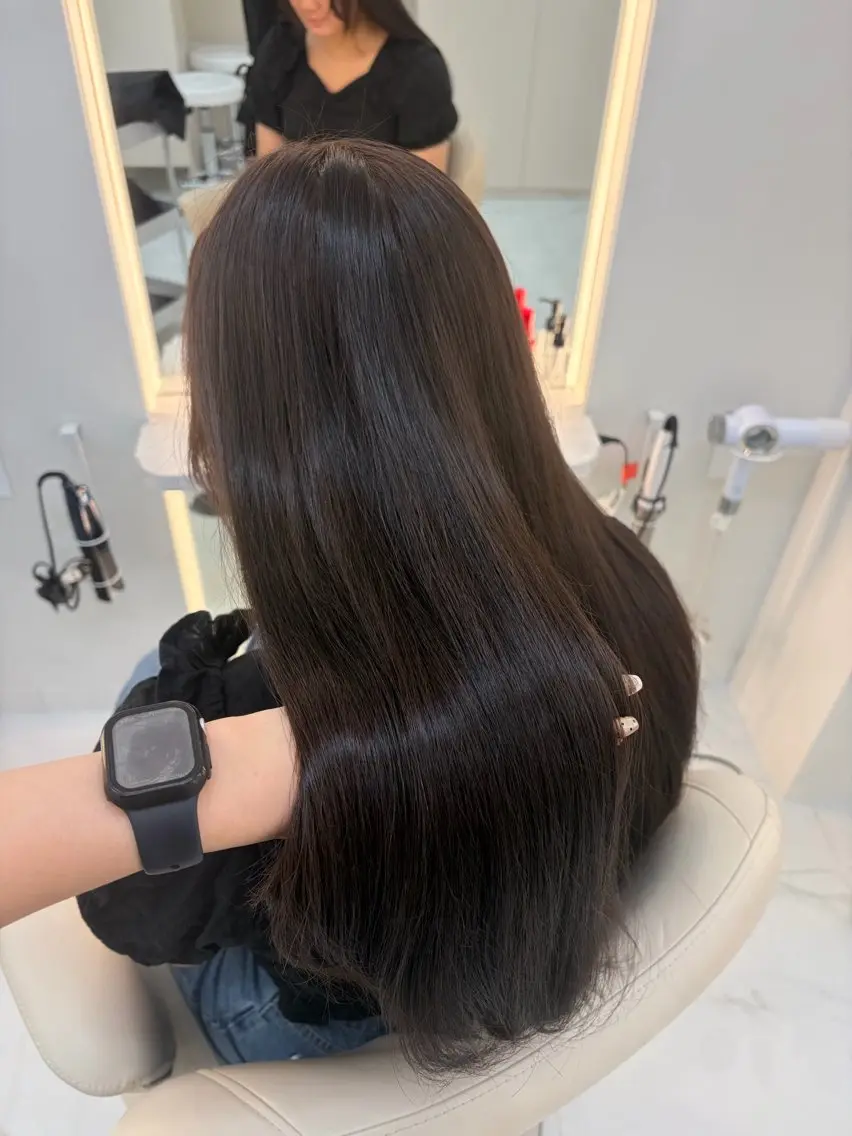 ロング カラー カット ヘアカラー トリートメント ダブルカラー/髪質改 善/京都/akaneのヘアスタイル