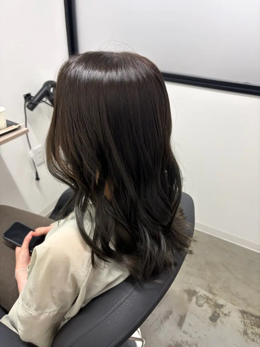 セミロング カット ヘアカラー トリートメント 仙台/艶髪/ レイヤー/ゆうか♡のヘアスタイル