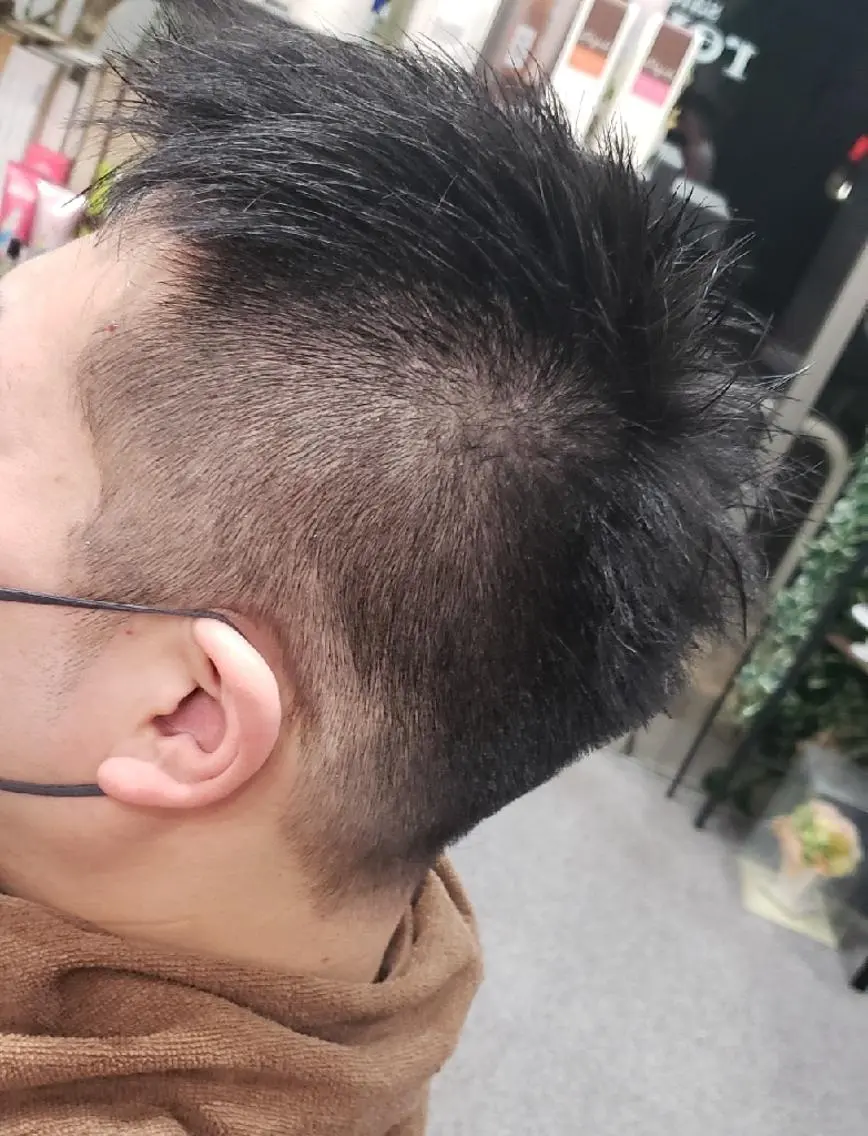癒しのヘッドスパ×頭皮クレンジングシャンプー×men'sカットの写真