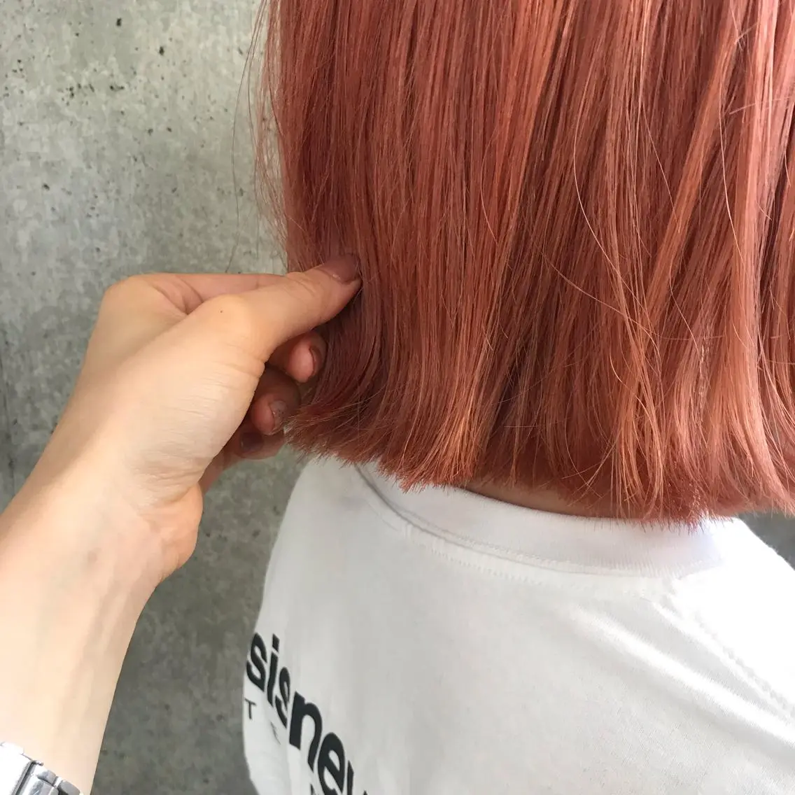 ショート カラー もりたみかこ 美容師お休み中のヘアスタイル