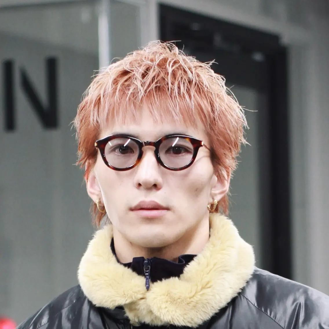 ショート カラー メンズ メンズハイトーン ハイトーンカラー noway セナのヘアスタイル