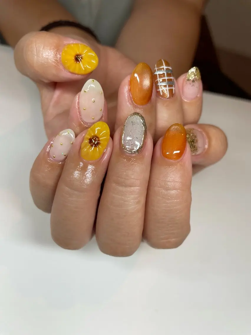 ネイル 大西 美帆のネイルデザイン