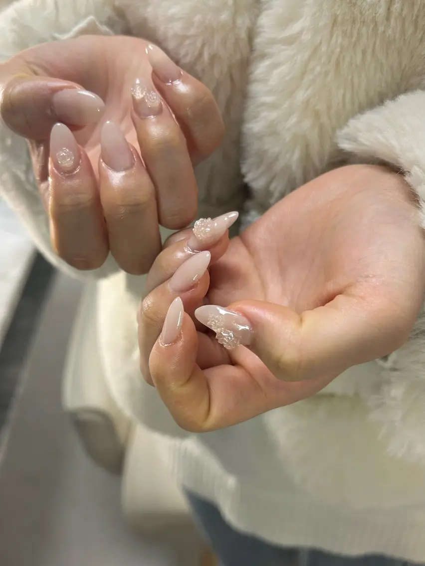 ネイル ワンカラーネイル ten nail salon かえでのネイルデザイン