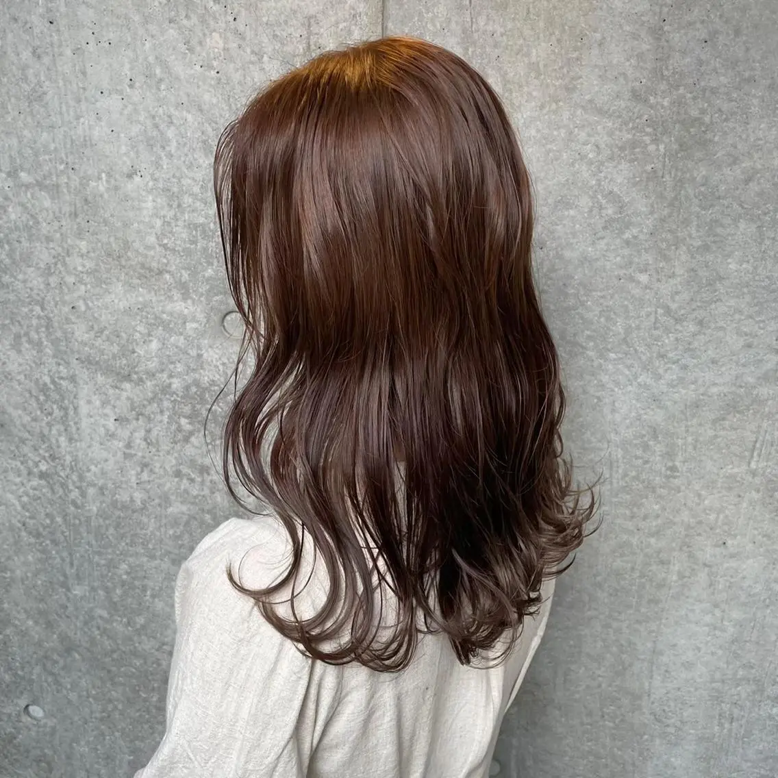 ロング 土田かほ/本日🈳 透明感カラー🍃のヘアスタイル