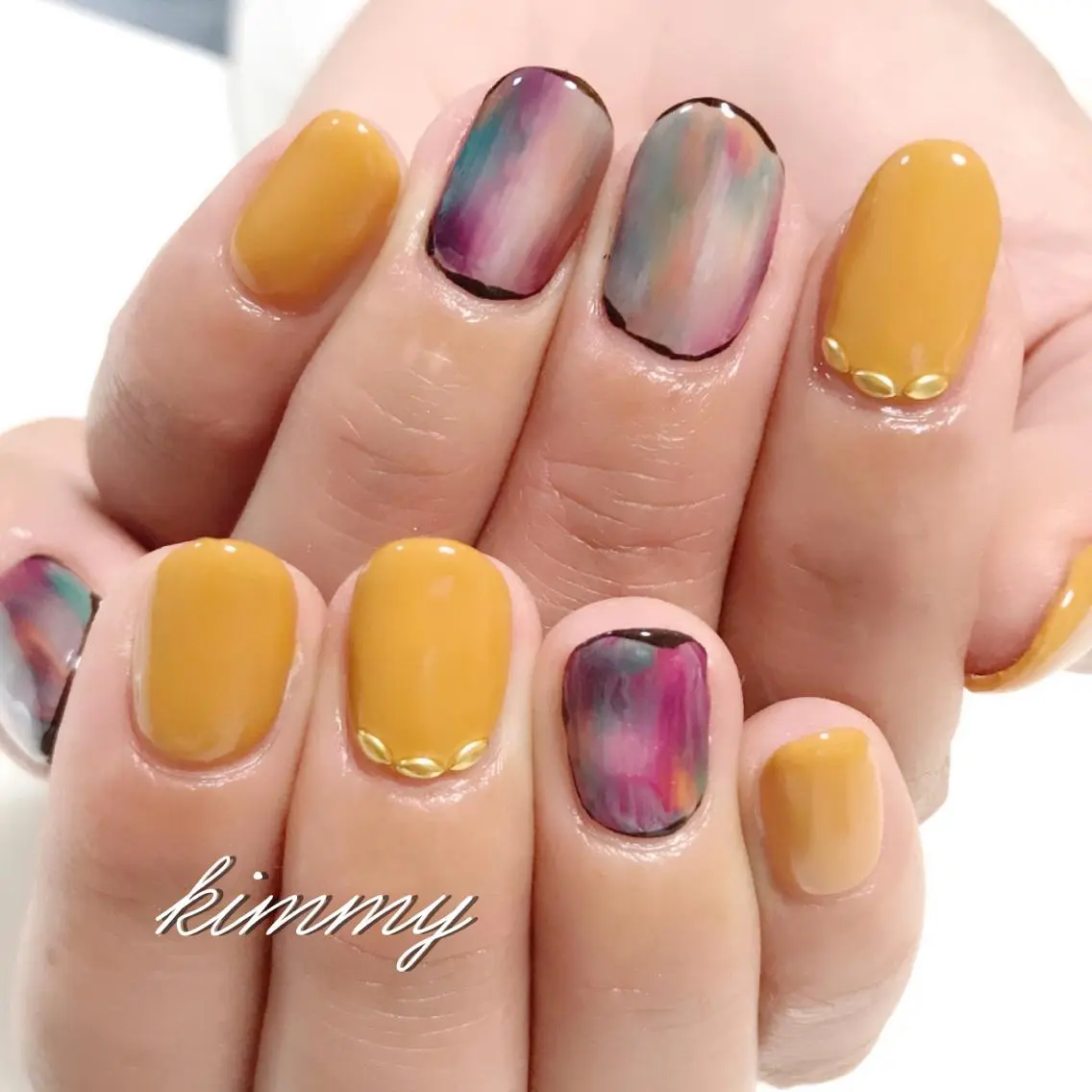 ネイル ハンドネイル kimmy nailsのネイルデザイン
