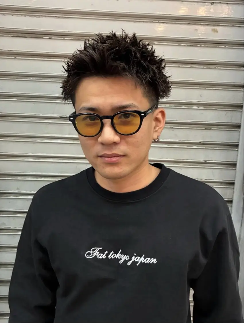 パーマ カット パーマ 佐古 達平のヘアスタイル