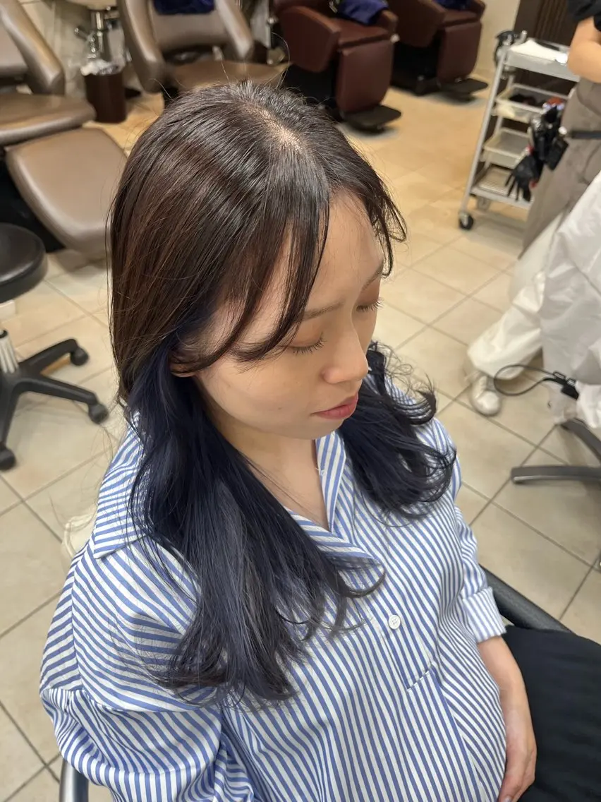 ロング たなか なおのヘアスタイル
