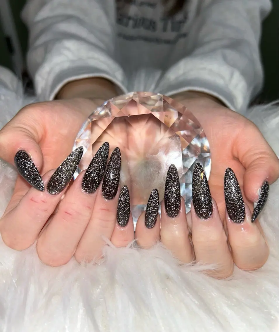 ネイル アートネイル オーロラネイル チークネイル 長さ出し フットネイル ハンドネイル Chan nailsのネイルデザイン