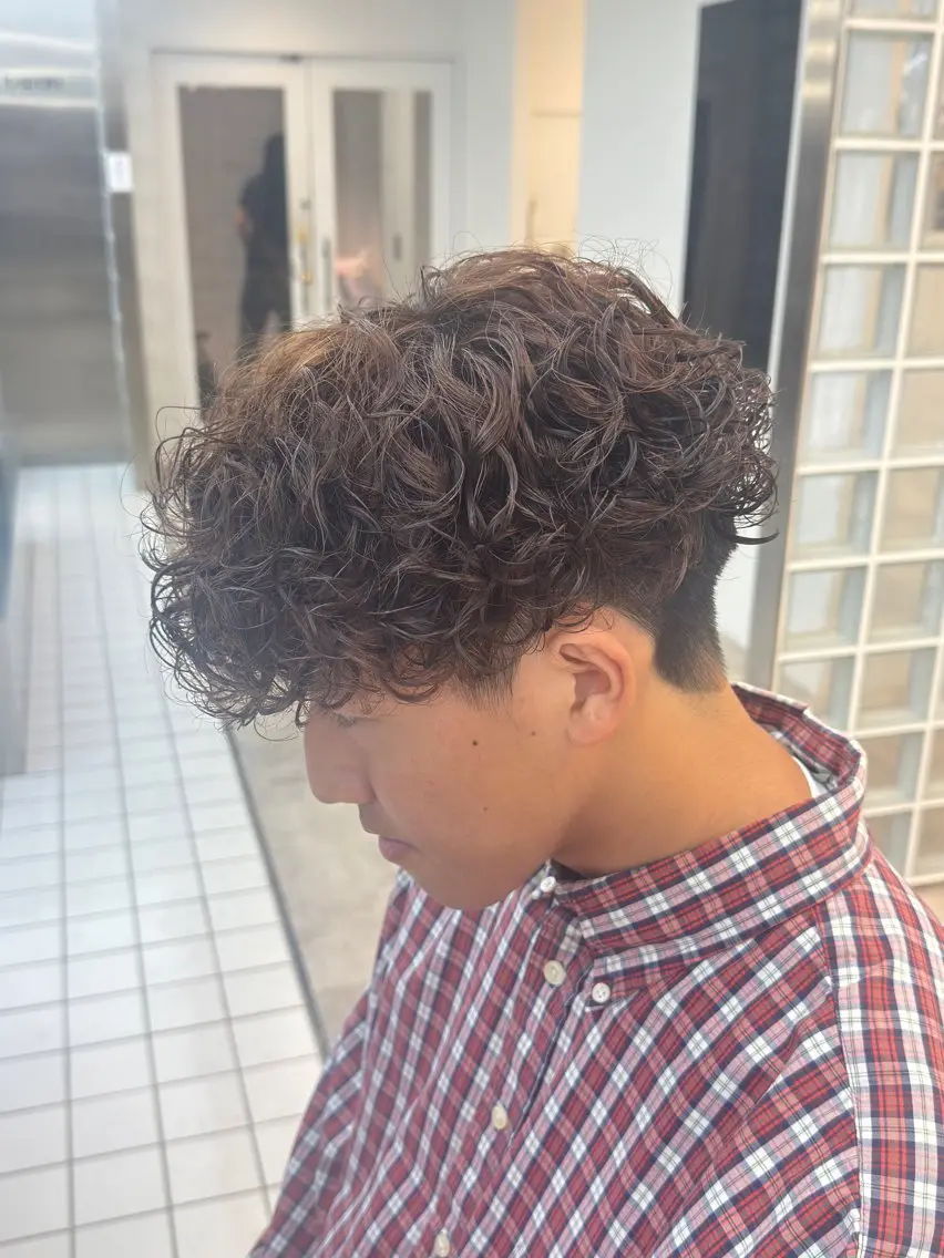 ショート カラー パーマ カット ヘアカラー パーマ fifth 児玉達哉 当日予約🙆のヘアスタイル