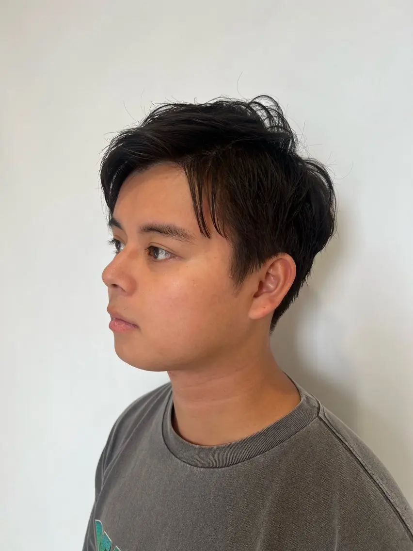 メンズカット💇‍♂️✨シャンプーと5分のヘッドスパが付いてます♪ 保湿マッサージ頭皮ケアになります♪の写真