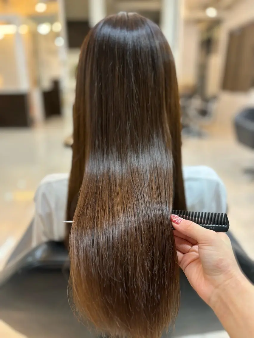 セミロング カラー Riko 🎀🍪のヘアスタイル