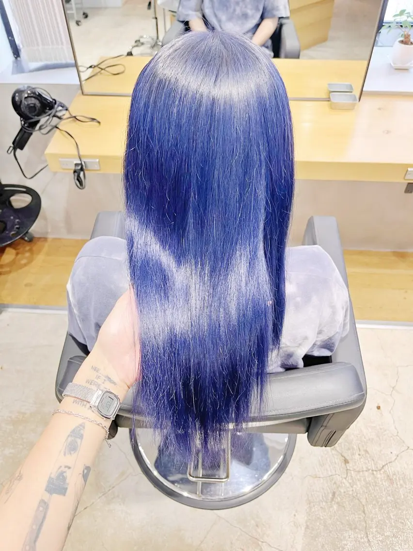 セミロング ヘアカラー 💖暖色系カラー💖 🦋HARU 🦋のヘアスタイル