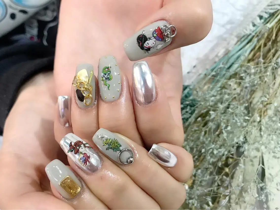 ネイル ハンドネイル nailsalon mintのネイルデザイン
