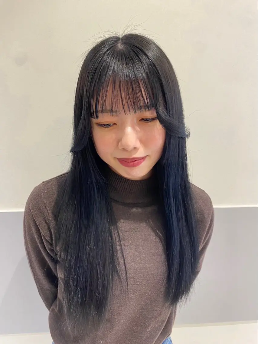 ロング カット ヘアカラー メンズ/レイヤー Marin💟のヘアスタイル