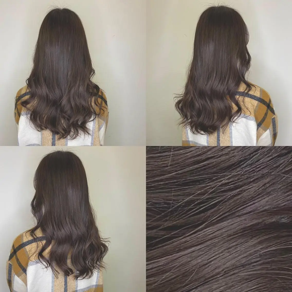 セミロング カラー カット ヘアカラー トリートメント brace今里店店長 加井直樹のヘアスタイル