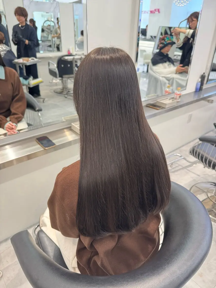 ロング カラー ヘアカラー Parve  Mix 🫧梶川虹のヘアスタイル