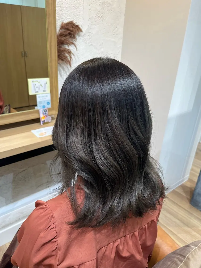 カラー ブリーチ グラデーションカラー bisou hair Kayanoのヘアスタイル