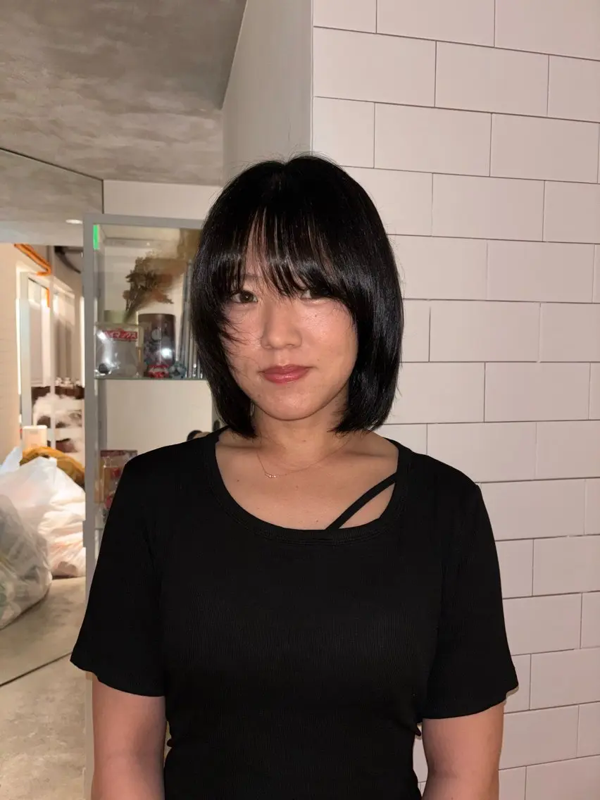 カラー cope'u 美雨のヘアスタイル