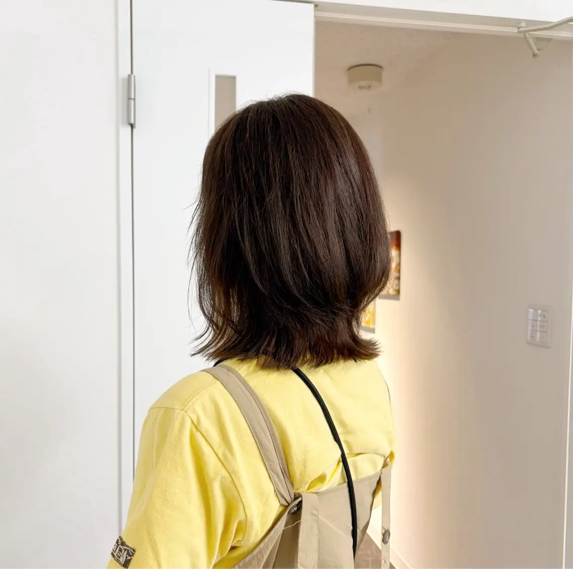 ミディアム 麥生田 秀太のヘアスタイル