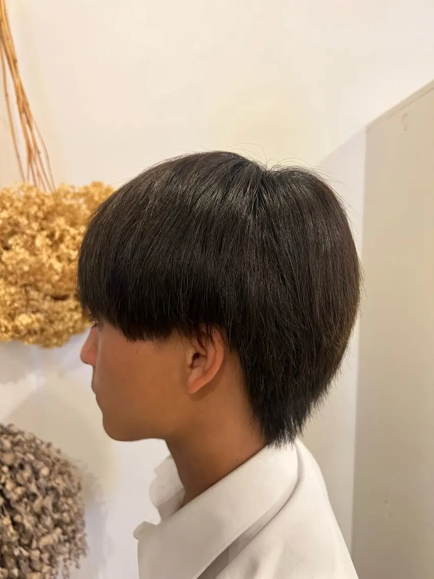 ショート 【本陣】カット モデル/朝岡 慧のヘアスタイル