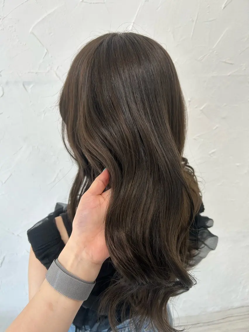 セミロング カット ヘアカラー トリートメント MIHIRO🍀 ヘアメイク/レイヤーのヘアスタイル