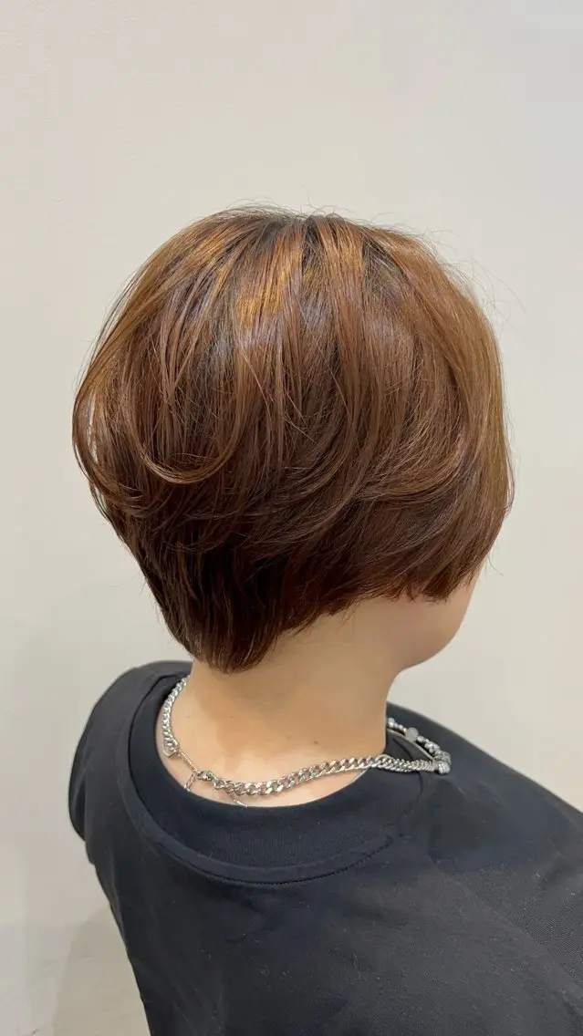 ショート 岡野 豪のヘアスタイル