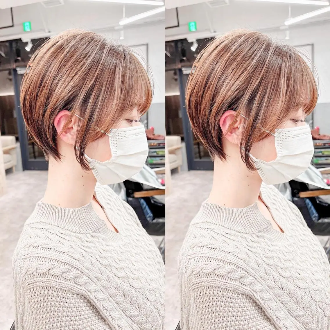 ショート カラー カット ヘアカラー 🧡ショートの達人 🧡SHOのヘアスタイル